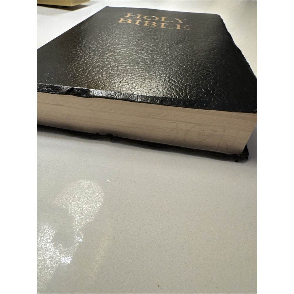 VTG HOLY BIBLE KJV Words of Christ in Red Dictionary Concordance Barbour 2006 - Picture 12 of 14